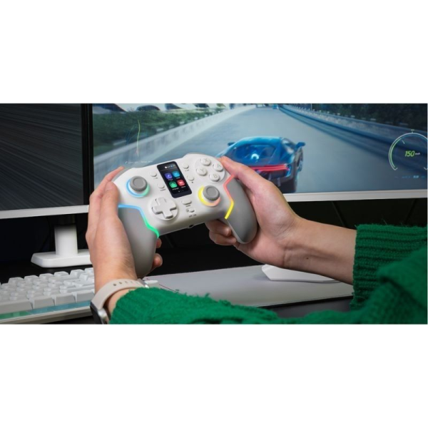Gamepad Mars Gaming MGP-V3 Inalámbrico/ Blanco
