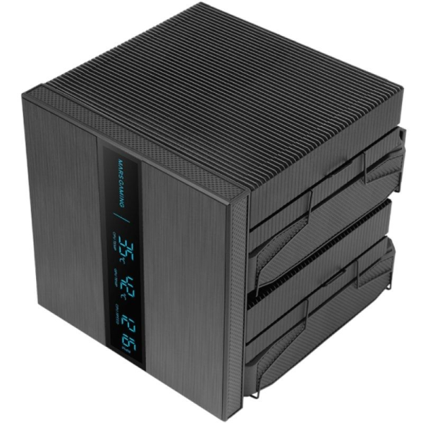 Ventilador con Disipador Mars Gaming MCPU-LCDPRO/ 12cm