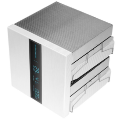 Ventilador con Disipador Mars Gaming MCPU-LCDPRO/ 12cm/ Blanco