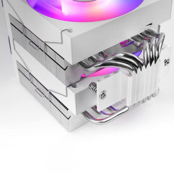 Ventilador con Disipador Mars Gaming MCPU-X26/ 12cm/ Blanco