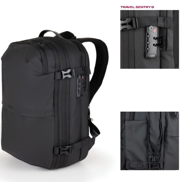 Mochila TooQ TQBP-V101-BK/ Negra/ Incluye Bomba de Aire