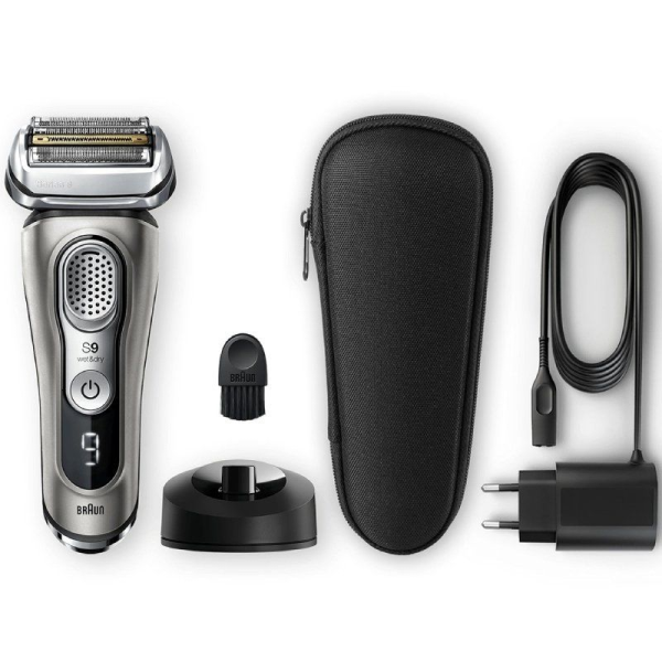 Afeitadora Braun Series 9 9325S Graphite/ con Batería/ 5 Accesorios