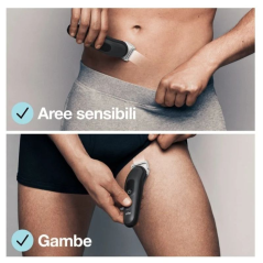 Cortapelos Braun BodyGroomer 3/ con Batería/ 3 Accesorios