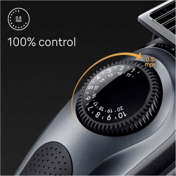 Cortapelos Braun Beard Trimmer Serie 5 BT5450/ con Batería/ 5 Accesorios