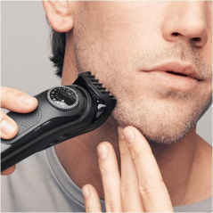 Cortabarbas Braun BeardTrimmer BT3022 con Batería/ 3 Accesorios