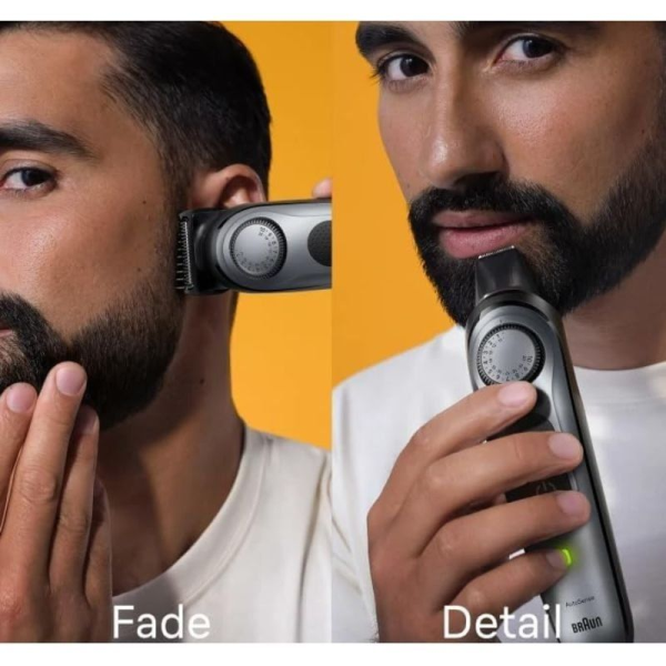 Cortabarbas Braun BeardTrimmer 7 BT7420/ con Batería/ 6 Accesorios