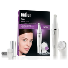 Depiladora Facial Braun FaceSpa 810/ con Pilas