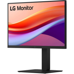 Monitor Profesional LG 24BA55W-B 24'/ WUXGA/ Multimedia/ Regulable en altura/ Negro
