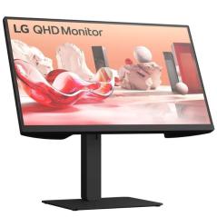 Monitor Profesional LG 27BA75QB-B 27'/ QHD/ Multimedia/ Negro
