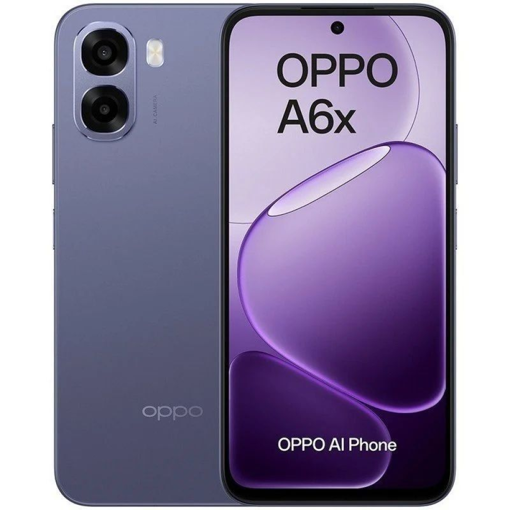 Smartphone Oppo A6x 4GB/ 128GB/ 6.75'/ Púrpura