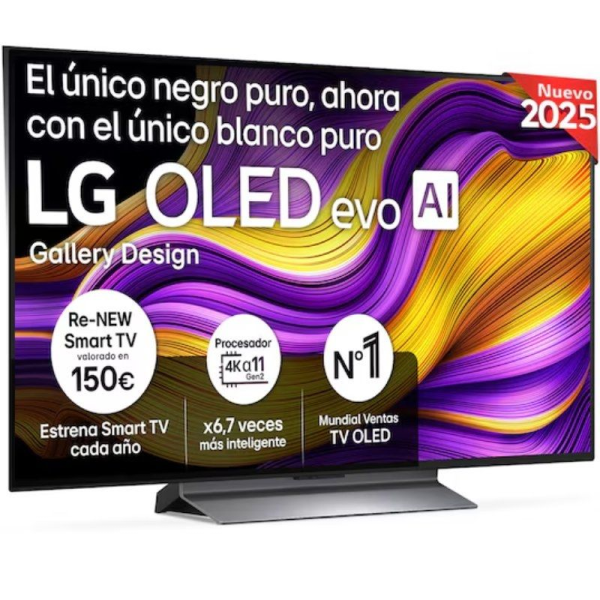 Televisor LG OLED Evo AI G5 OLED48G56LS 48'/ Ultra HD 4K/ Smart TV/ WiFi