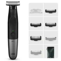 Afeitadora Braun Wet and Dry Serie X XT5200/ con Batería/ 6 Accesorios