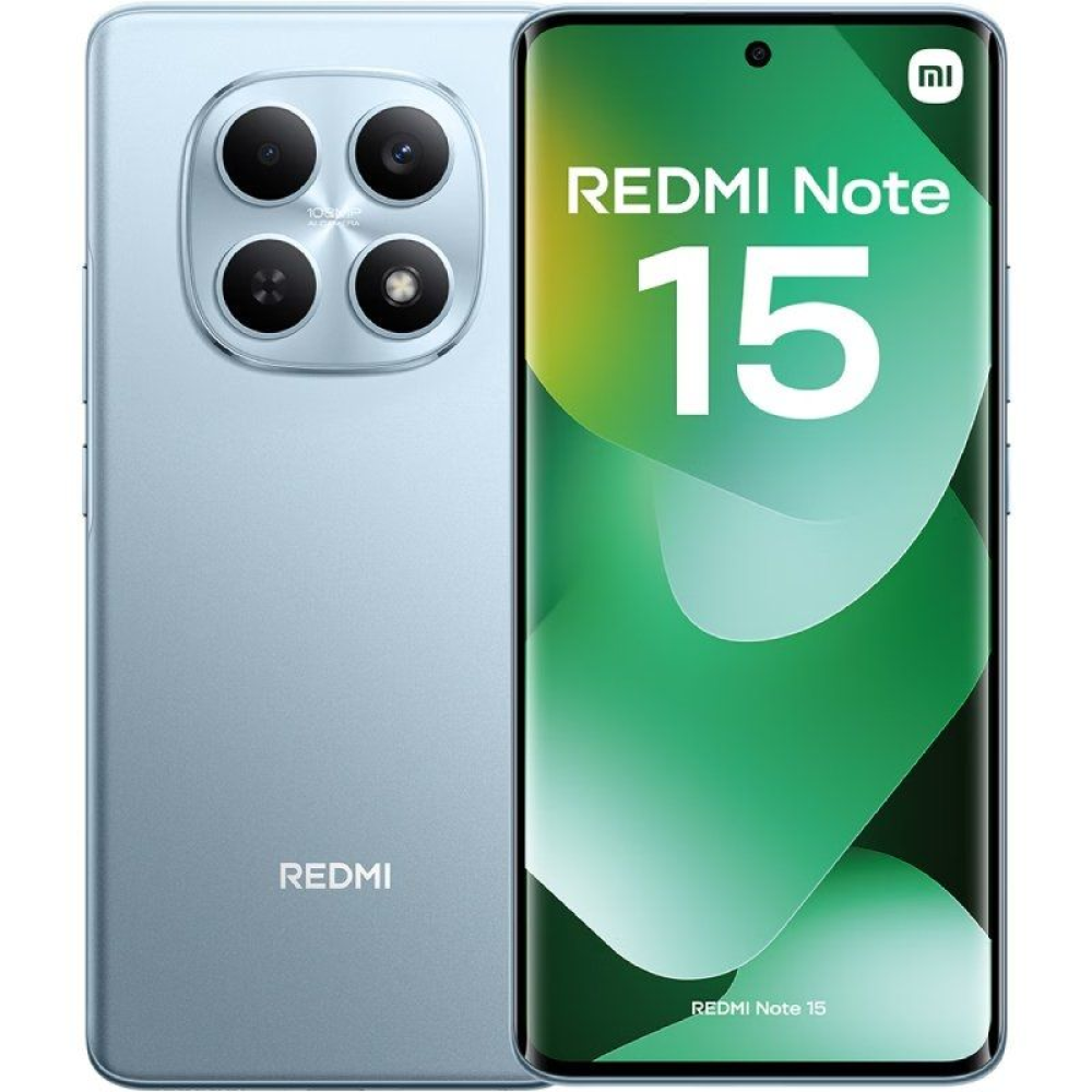 Smartphone Xiaomi Redmi Note 15 8GB/ 128GB/ 6.77'/ Azul Glaciar