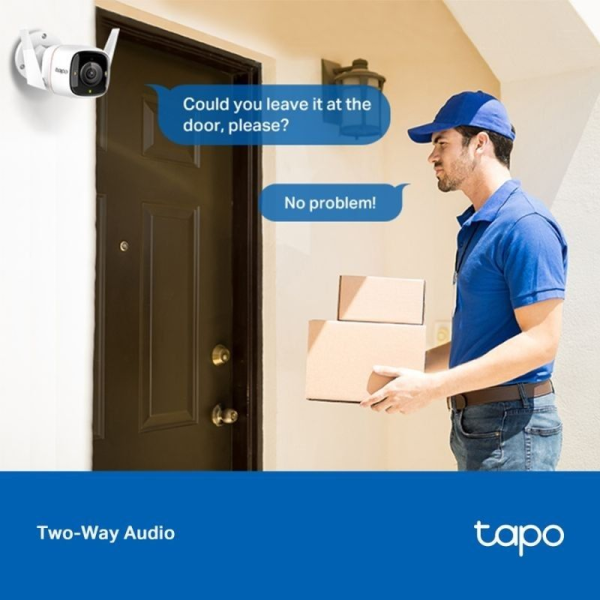 Cámara de Videovigilancia TP-Link Tapo C320WS/ Visión Nocturna/ Control desde APP