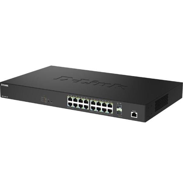 Switch D-Link DMS-1250-18P/E 18 Puertos/ RJ-45 Gigabit 10/100/1000 PoE/ SFP