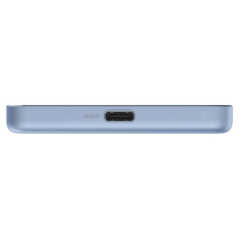 Powerbank 5000mAh Xiaomi Super Slim Magnetic Power Bank 5000/ Wireless/ Azul/ Incluye Cable USB Tipo-C