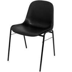 Pack 4 Sillas Piqueras y Crespo Beta PACK423NE/ Negra