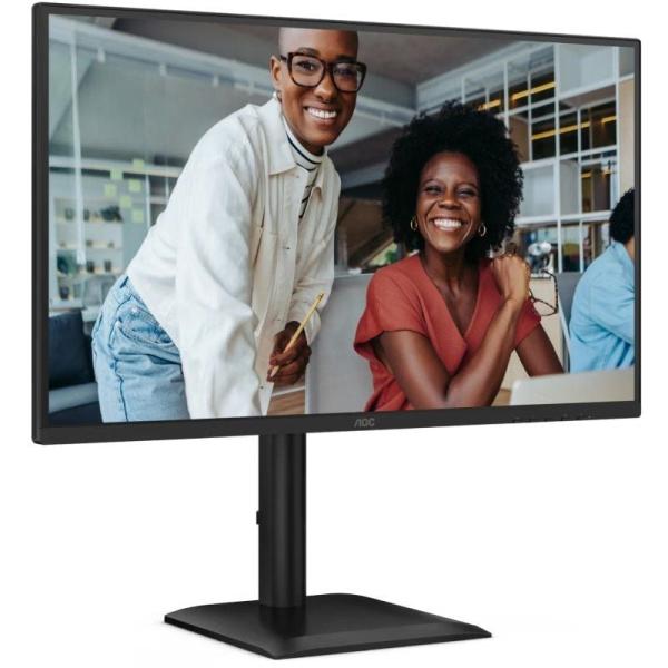 Monitor Profesional AOC 27E4U 27'/ Full HD/ Multimedia/ Regulable en altura/ Negro