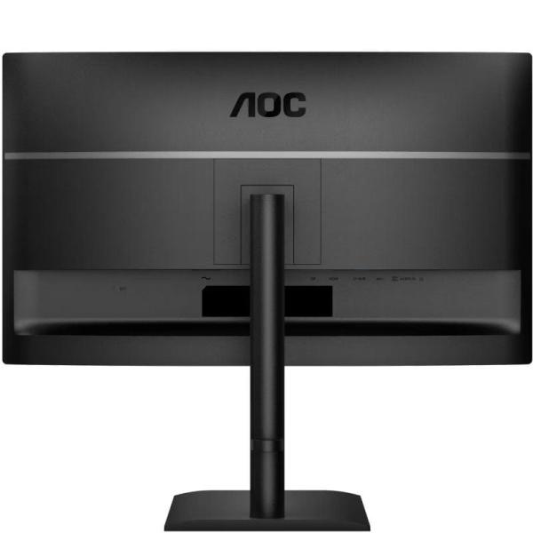 Monitor Profesional AOC 27E4U 27'/ Full HD/ Multimedia/ Regulable en altura/ Negro