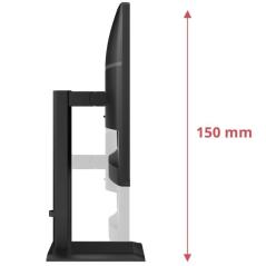 Monitor Profesional AOC Q27E4CV 27'/ QHD/ Multimedia/ Regulable en altura/ Negro