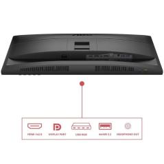 Monitor Profesional AOC Q27E4CV 27'/ QHD/ Multimedia/ Regulable en altura/ Negro