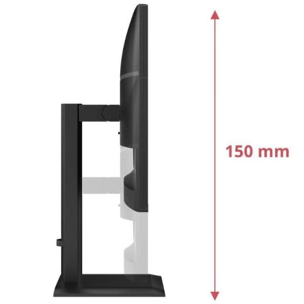 Monitor Profesional AOC Q27E4U 27'/ QHD/ Multimedia/ Regulable en altura/ Negro