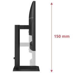 Monitor Profesional AOC Q27E4U 27'/ QHD/ Multimedia/ Regulable en altura/ Negro