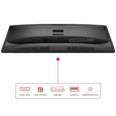 Monitor Profesional AOC Q27E4U 27'/ QHD/ Multimedia/ Regulable en altura/ Negro