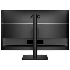 Monitor Profesional AOC Q27E4U 27'/ QHD/ Multimedia/ Regulable en altura/ Negro