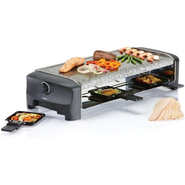 Parrilla Princess Stone & Raclette Party 162830/ 1300W/ Tamaño 45*21cm - Imagen 2