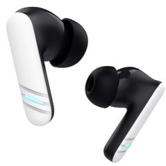 Auriculares Bluetooth Trust GXT 409 Oxxie 25478 con estuche de carga/ Autonomía 7h/ Blanco y Negro