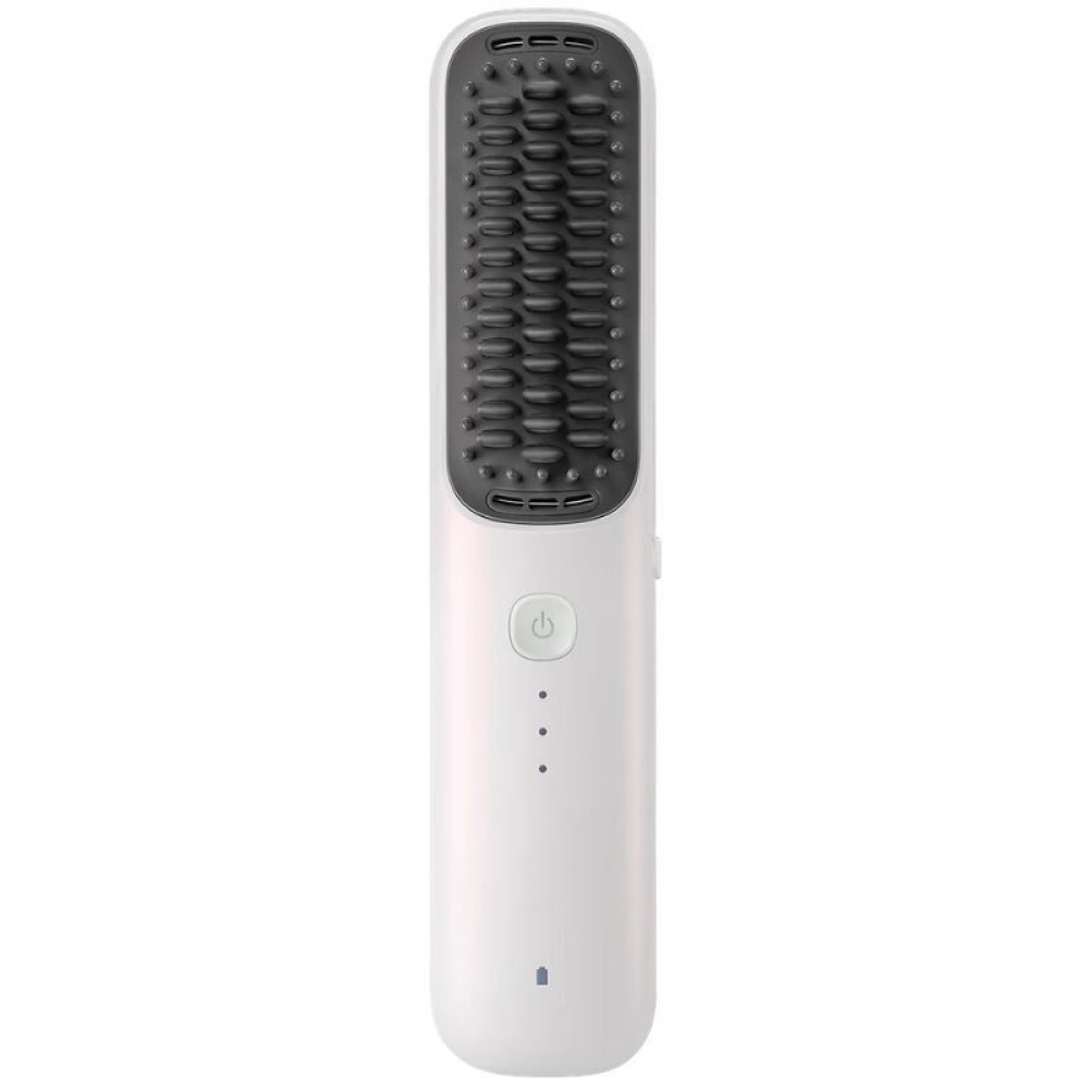 Cepillo Alisador para el Pelo Xiaomi Cordless Hair Straightener Brush/ Blanco