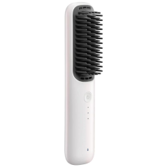 Cepillo Alisador para el Pelo Xiaomi Cordless Hair Straightener Brush/ Blanco