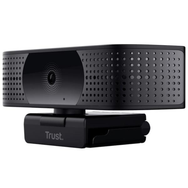 Webcam Trust Teza 24280/ Enfoque Automático/ 3840 x 2160 4K