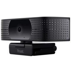 Webcam Trust Teza 24280/ Enfoque Automático/ 3840 x 2160 4K