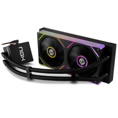 Sistema de Refrigeración Líquida Nox M-240 LCD/ Negro