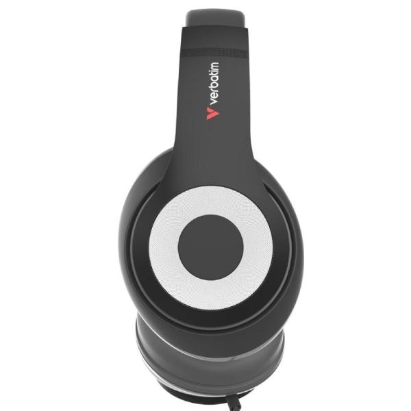 Auriculares Verbatim TruSound/ con Micrófono/ USB Tipo-C/ Negros