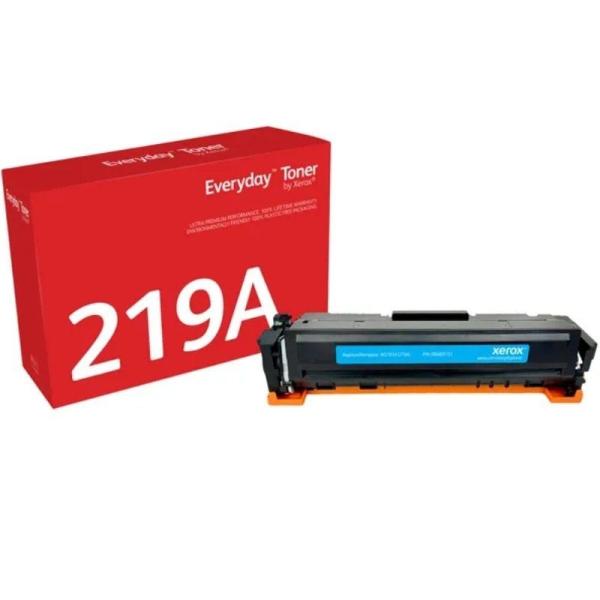 Tóner compatible Xerox 006R05151 compatible con HP W2191A/ 1200 páginas/ Cian