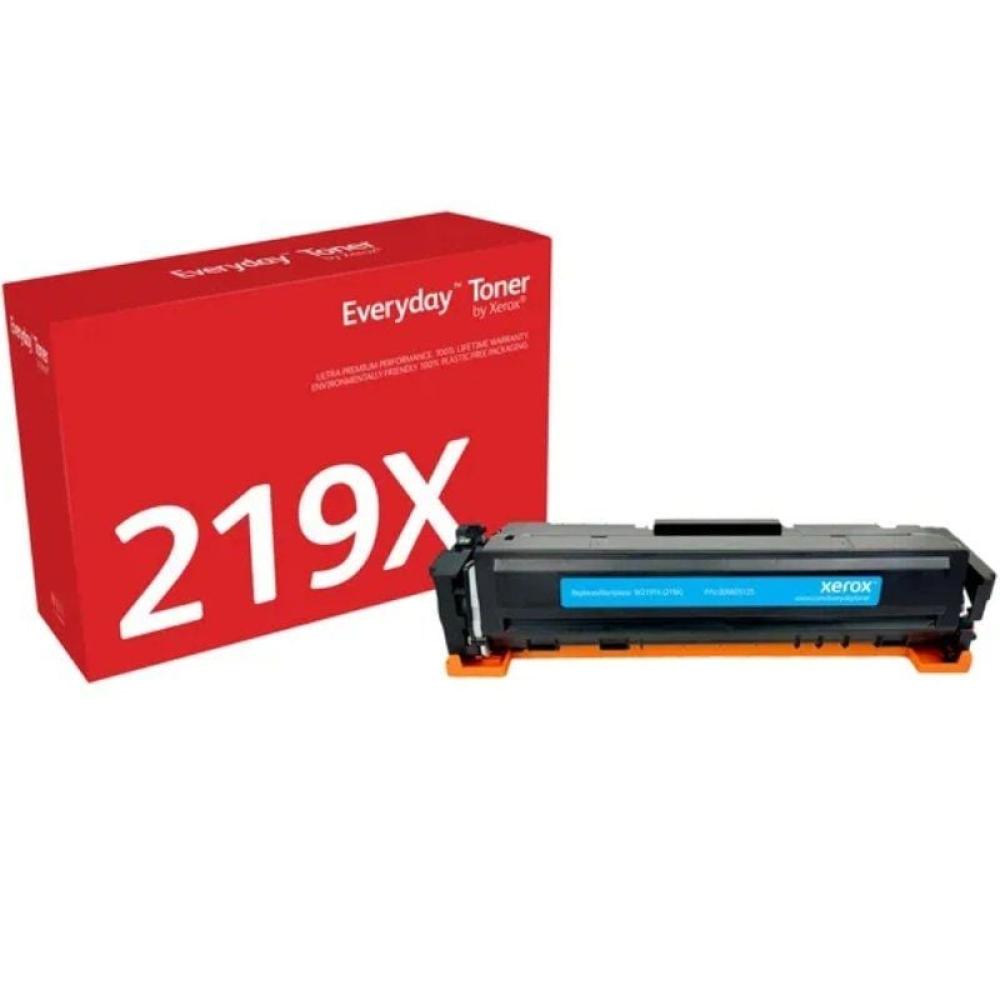 Tóner compatible Xerox 006R05155 compatible con HP W2191X Alta Capacidad/ 2500 páginas/ Cian