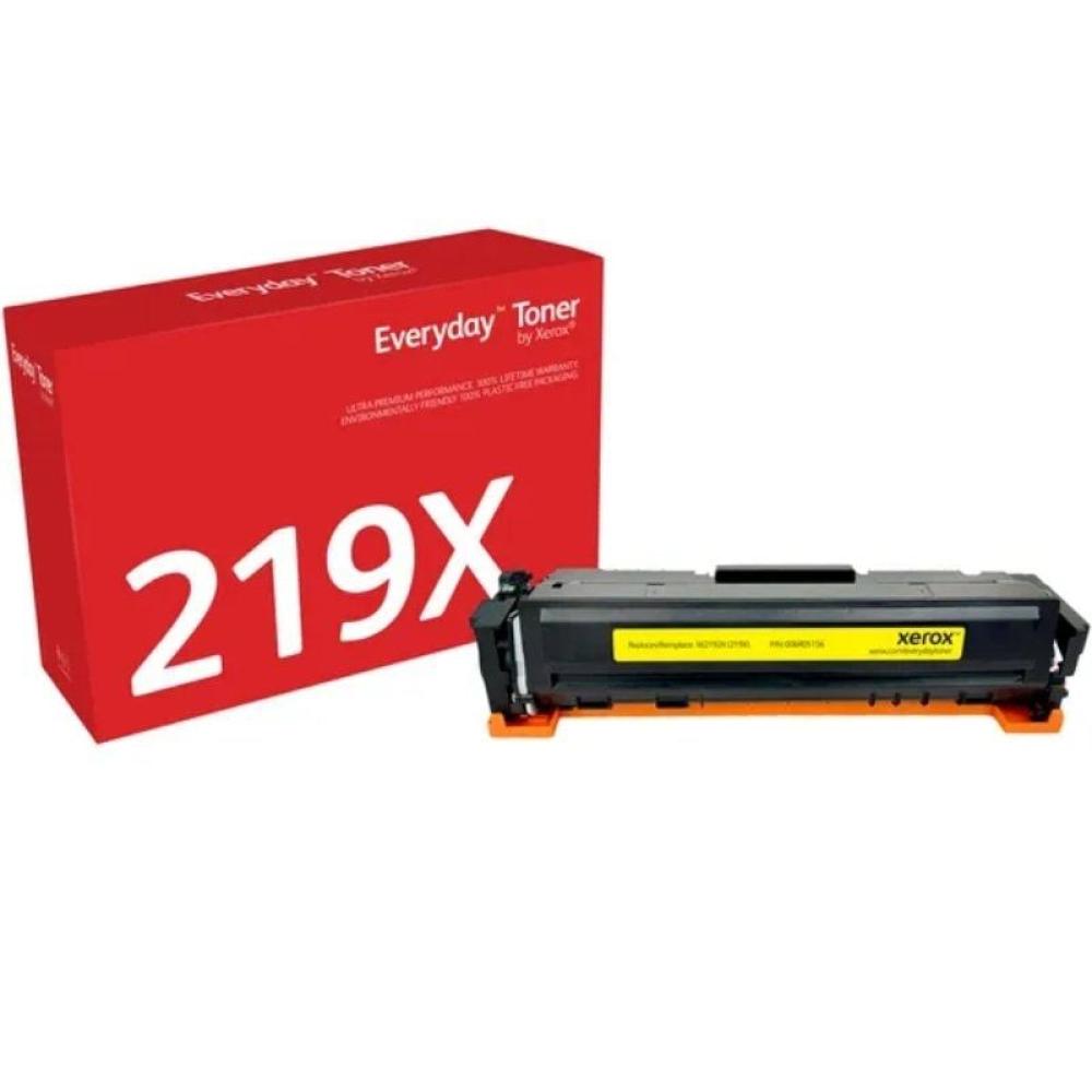 Tóner compatible Xerox 006R05157 compatible con HP W2193X Alta Capacidad/ 2500 páginas/ Amarillo