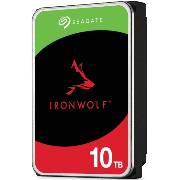 Disco Duro Seagate IronWolf NAS ST10000VN000 10TB/ 3.5'/ SATA III/ 256MB
