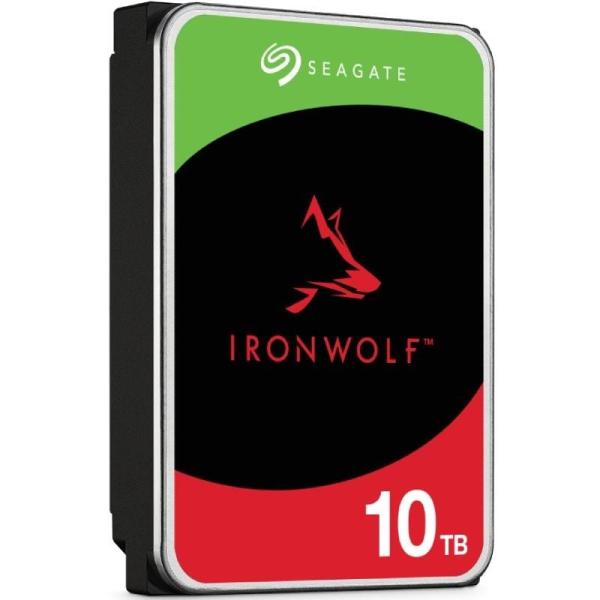 Disco Duro Seagate IronWolf NAS ST10000VN000 10TB/ 3.5'/ SATA III/ 256MB