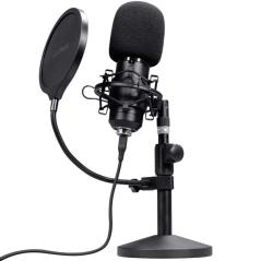Micrófono Gaming Trust Gaming GXT 269 Emita II 25769/ USB/ Negro
