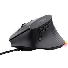 Ratón Vertical Gaming Inalámbrico Trust Gaming GXT 145 Rexxa 26024/ Hasta 12800 DPI