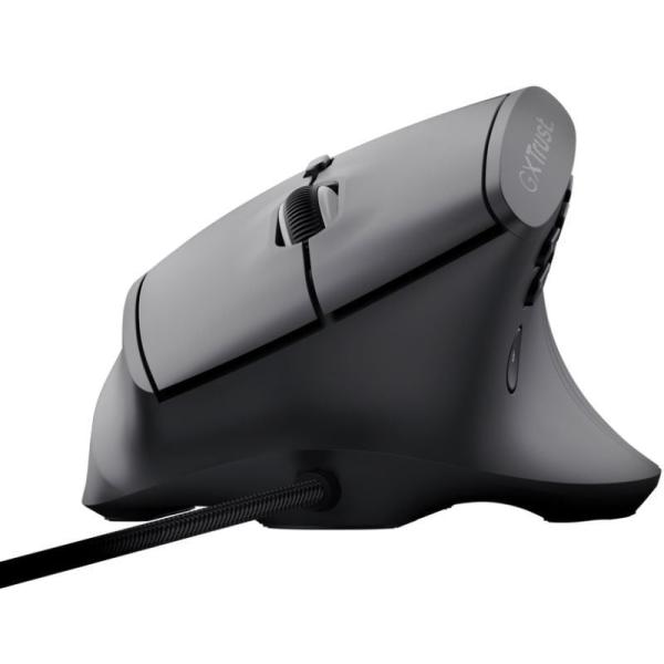 Ratón Vertical Gaming Inalámbrico Trust Gaming GXT 145 Rexxa 26024/ Hasta 12800 DPI