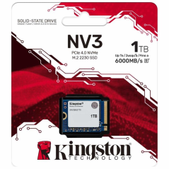 Disco SSD Kingston NV3 1TB/ M.2 2230 PCIe Gen4
