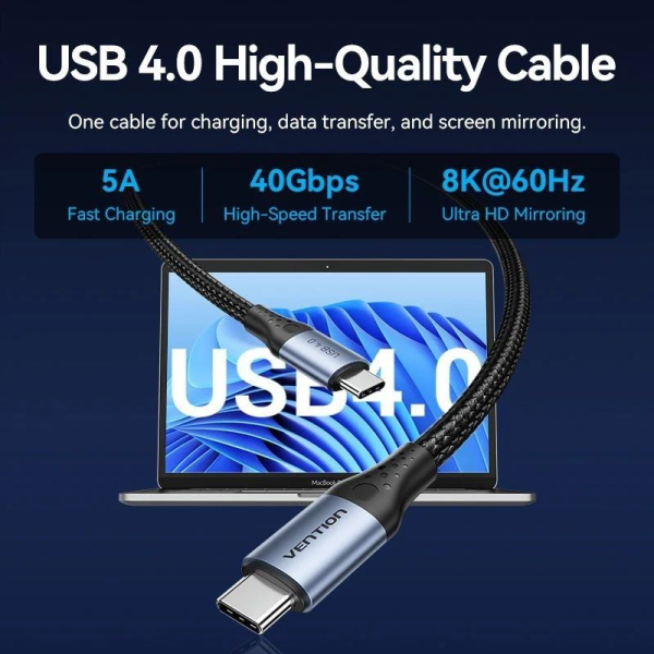 Docking USB Tipo-C Vention TPWH0/ 2xHDMI 4K/ 1xDisplayPort/ 3xUSB/ 2xUSB Tipo-C/ 1xUSB Tipo-C PD/ 1xRJ45/ 1xLector Tarjetas/ Gri