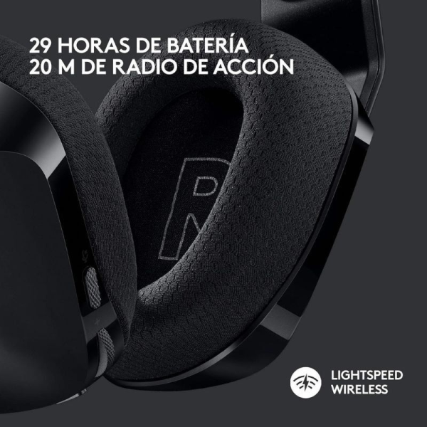Auriculares Gaming Inalámbricos con Micrófono Logitech G733/ Negros