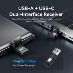 Presentador Inalámbrico Vention KQPB0/ 2.4GHz/ Negro