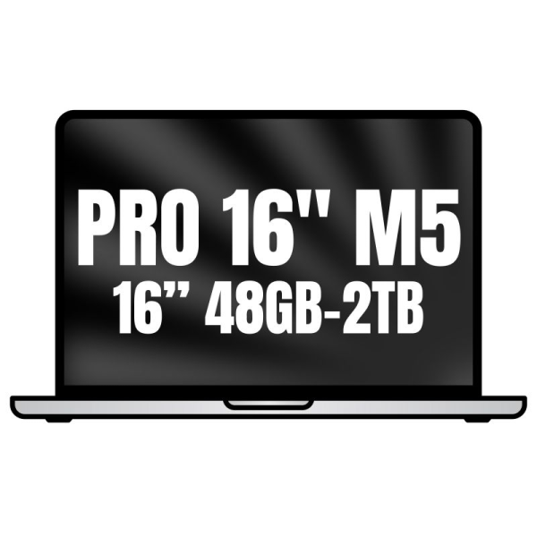 Apple Macbook Pro 16'/ M5 Max 18-Core CPU/ 48GB/ 2TB SSD/ 40-Core GPU/ Plata